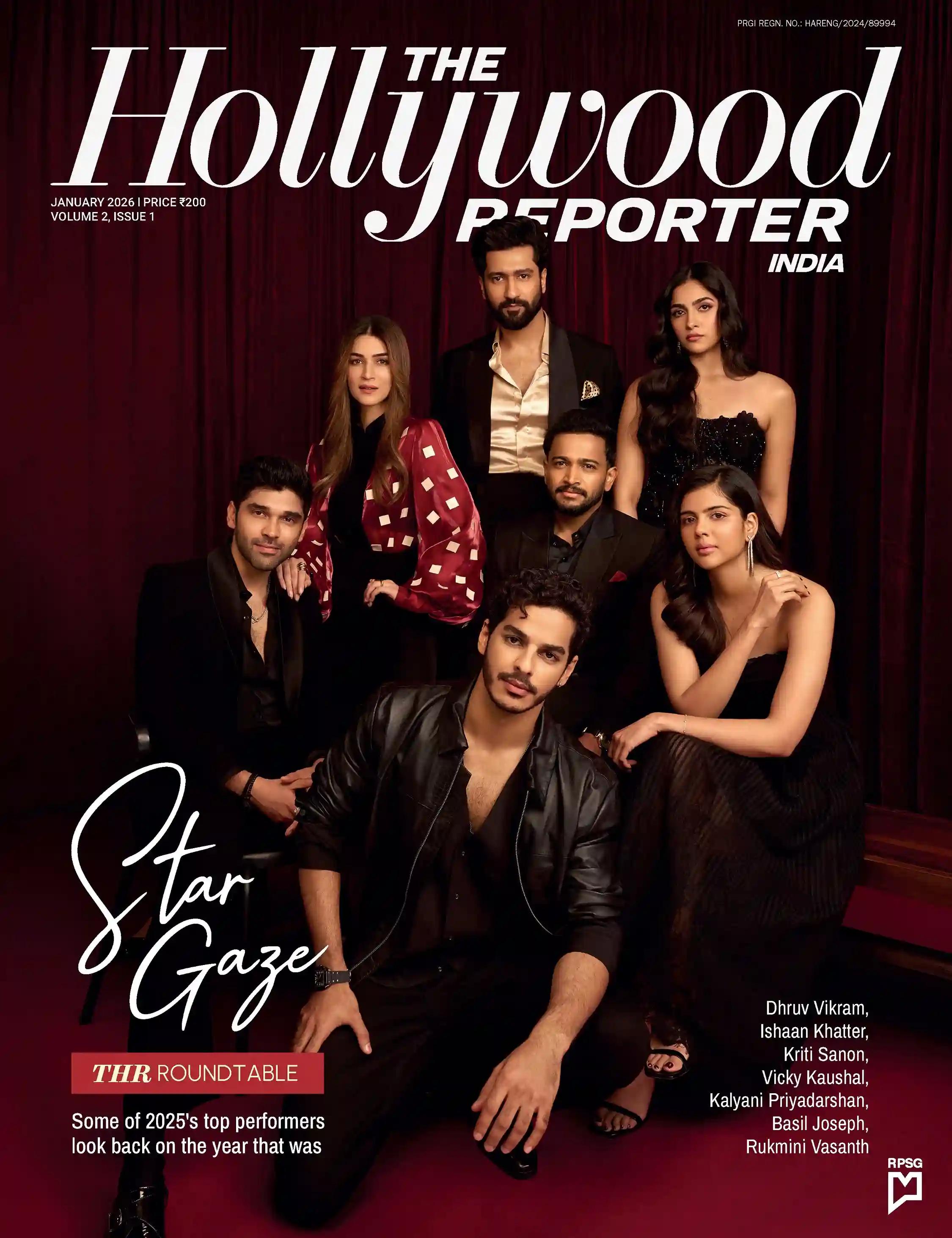The Hollywood Reporter India Cover Featuring 2025 Top Performers