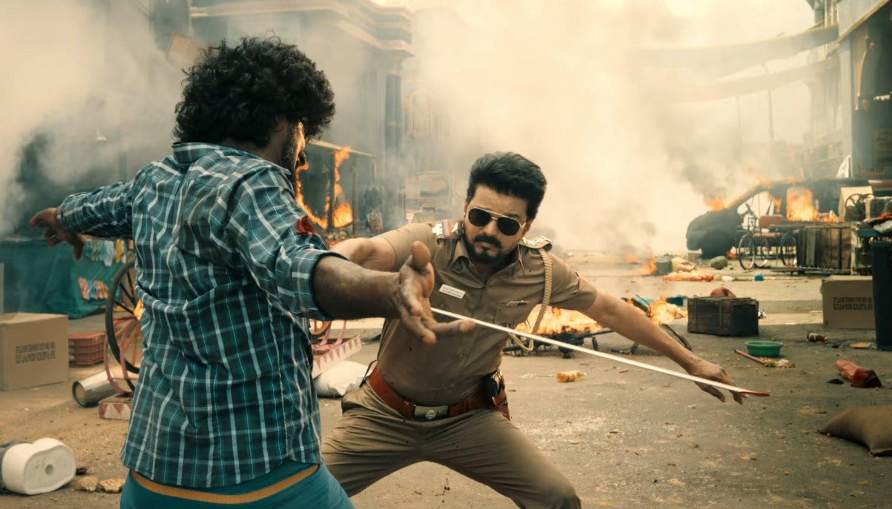 A still from ‘Jana Nayagan’ 