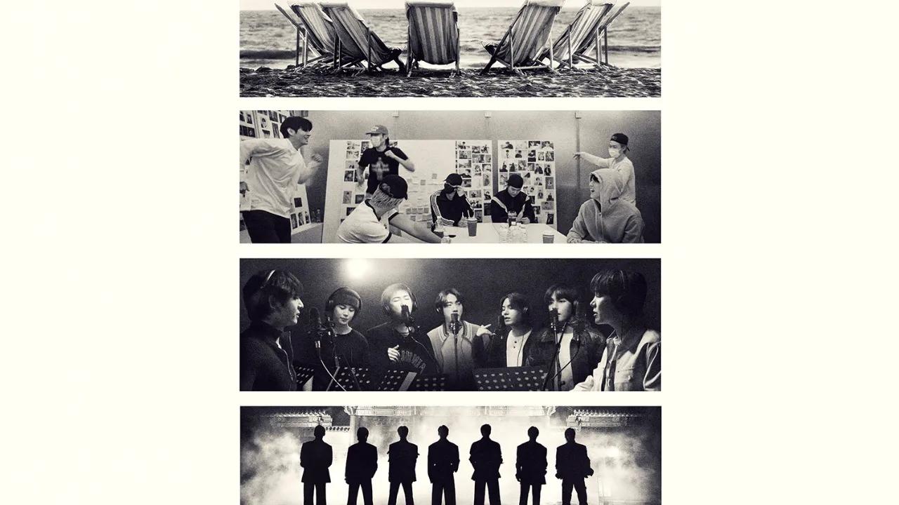 A poster of the BTS documentary