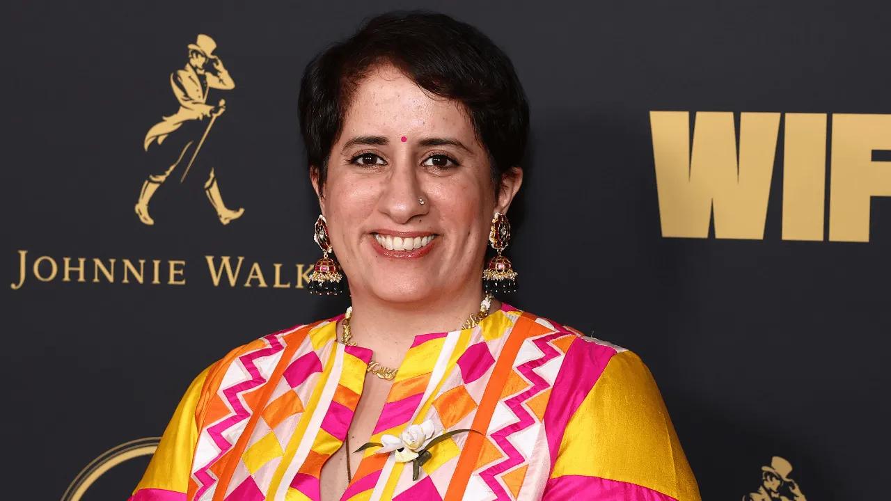  Guneet Monga attends 2023 WIF (Women In Film) Oscar Party at NeueHouse Los Angeles on March 10, 2023 in Hollywood, California.