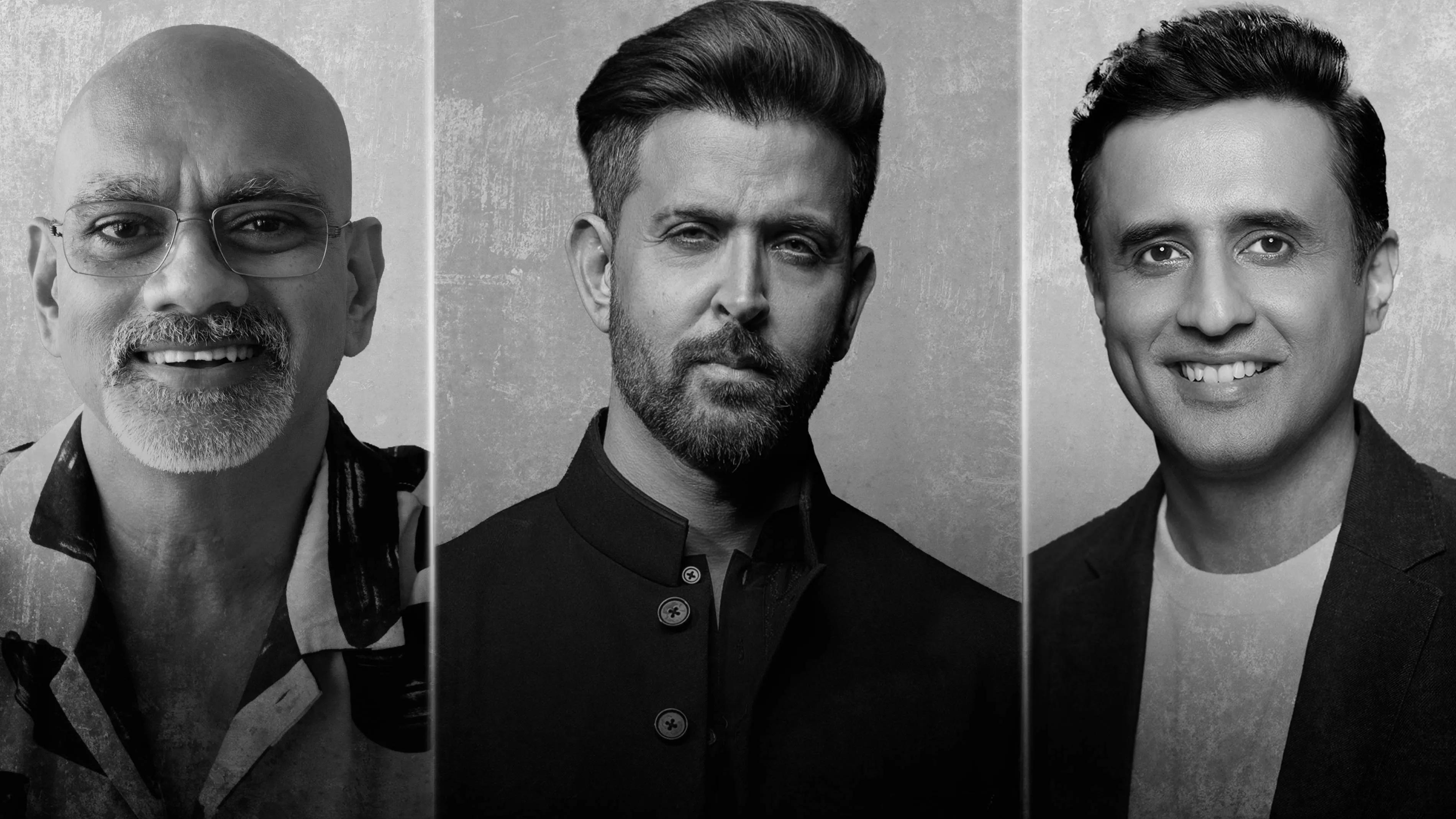 Rajesh A Krishnan, Hrithik Roshan and Nikhil Madhok