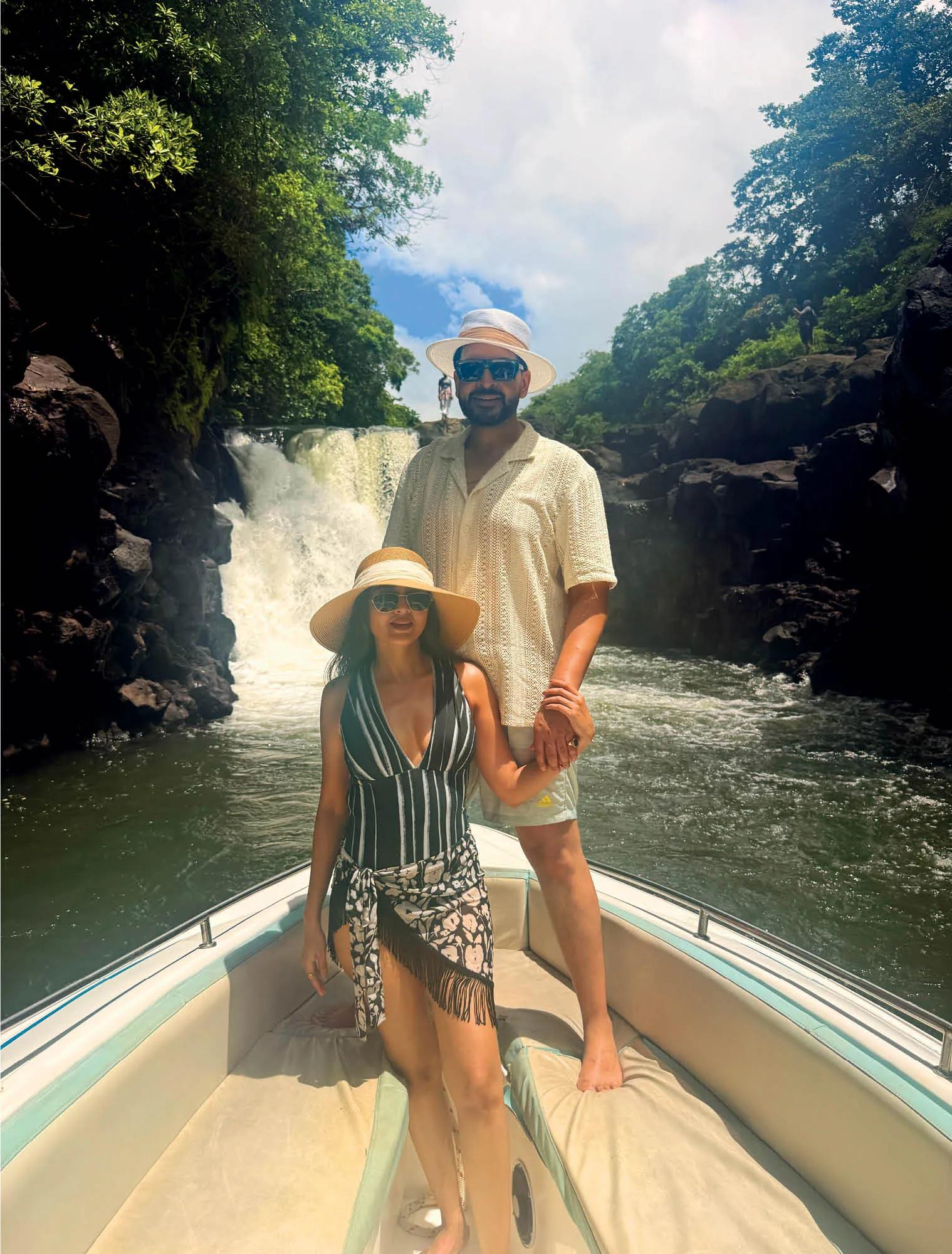 Tejasswi Prakash and her boyfriend Karan Kundrra enjoyed their time exploring the Mauritian islands.