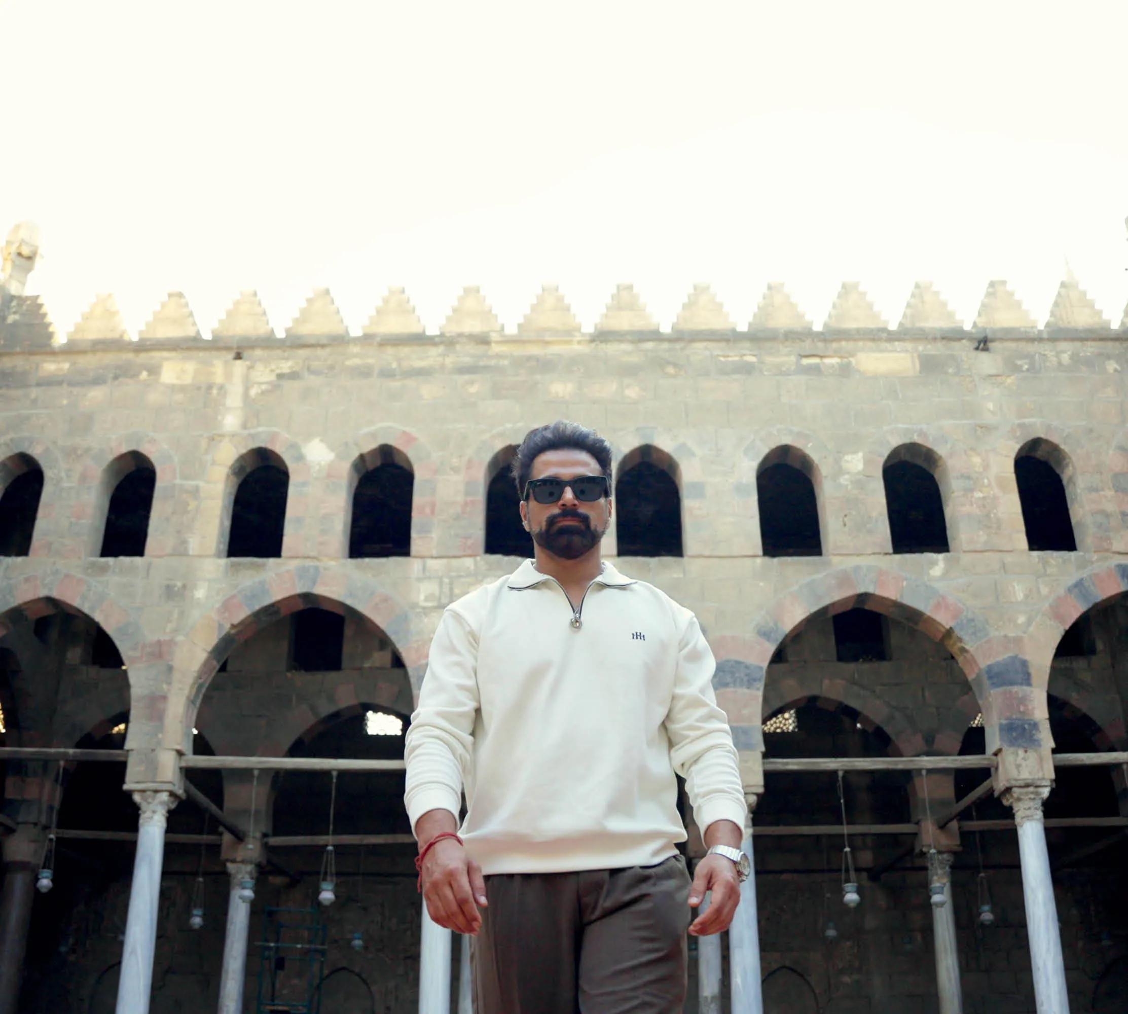 Rithvik Dhanjani in Egypt.