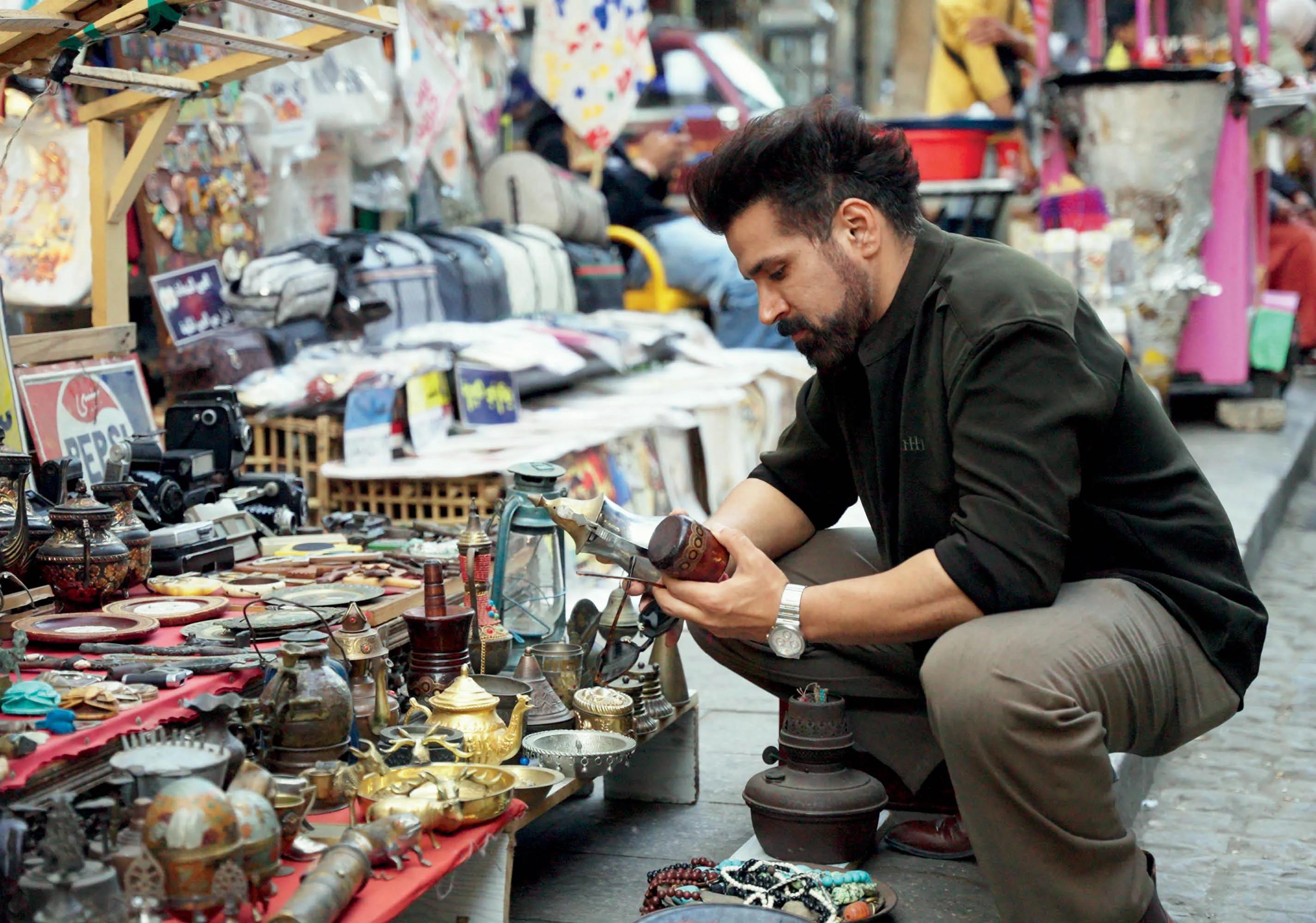 Rithvik Dhanjani in Egypt.