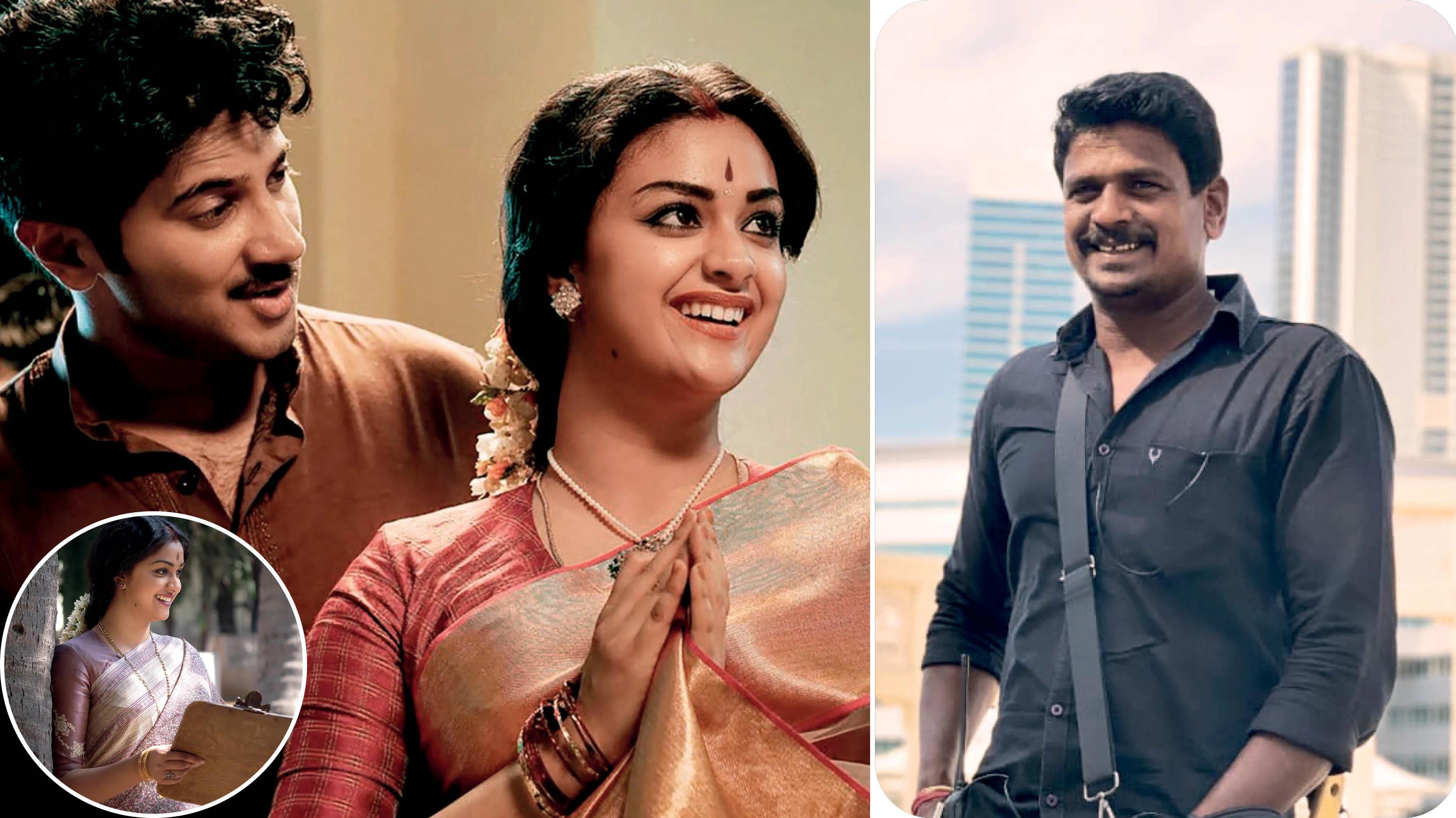 Make-up artist Moovendhar, who has worked with Savitri in 'Mahanati'.