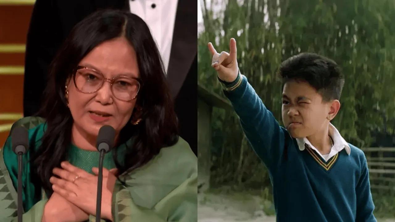 Lakshmipriya Devi at the BAFTA Film Awards | A poster of 'Boong'