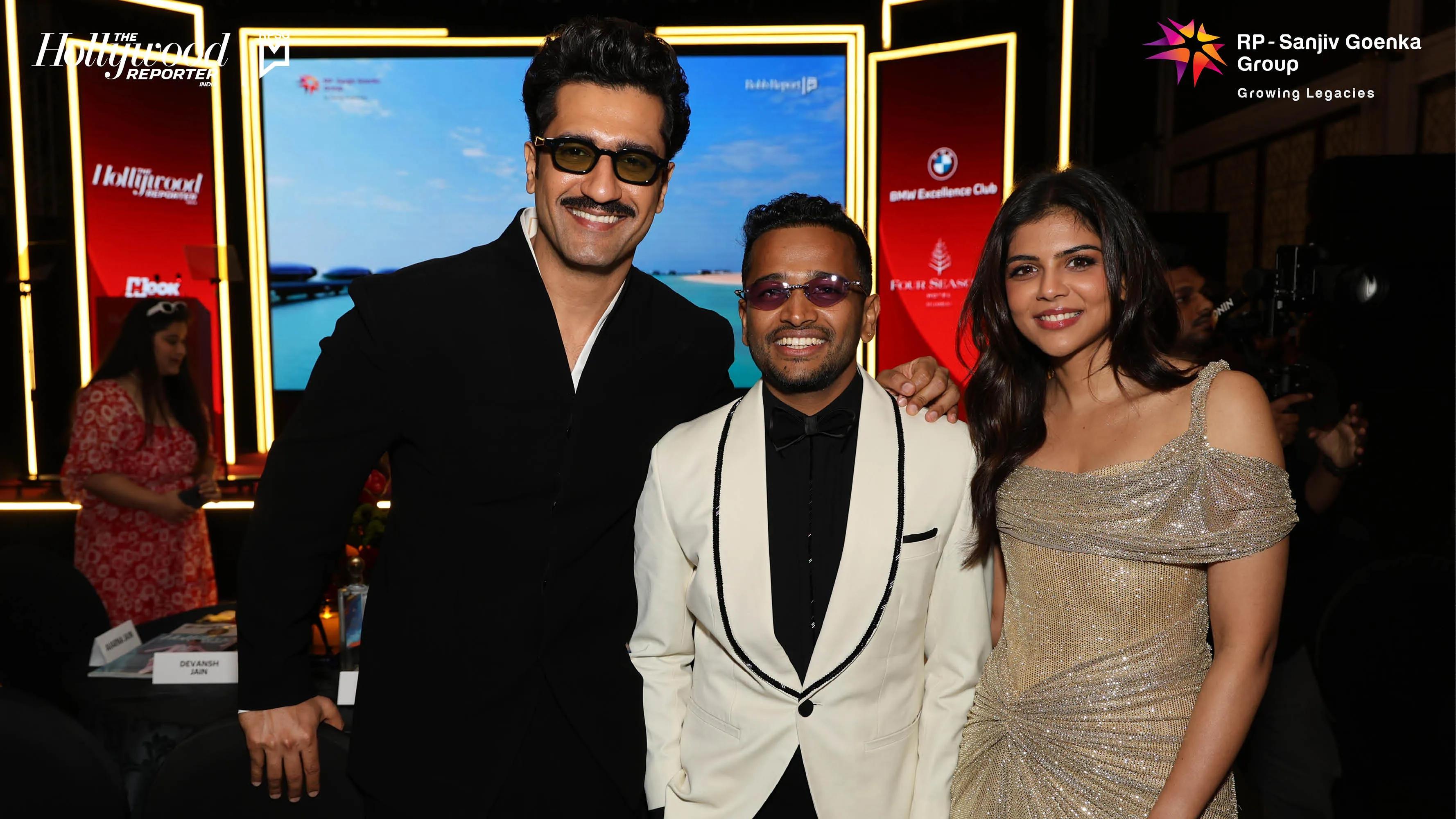 Vicky Kaushal, Basil Joseph and Kalyani Priyadarshan at The Honours