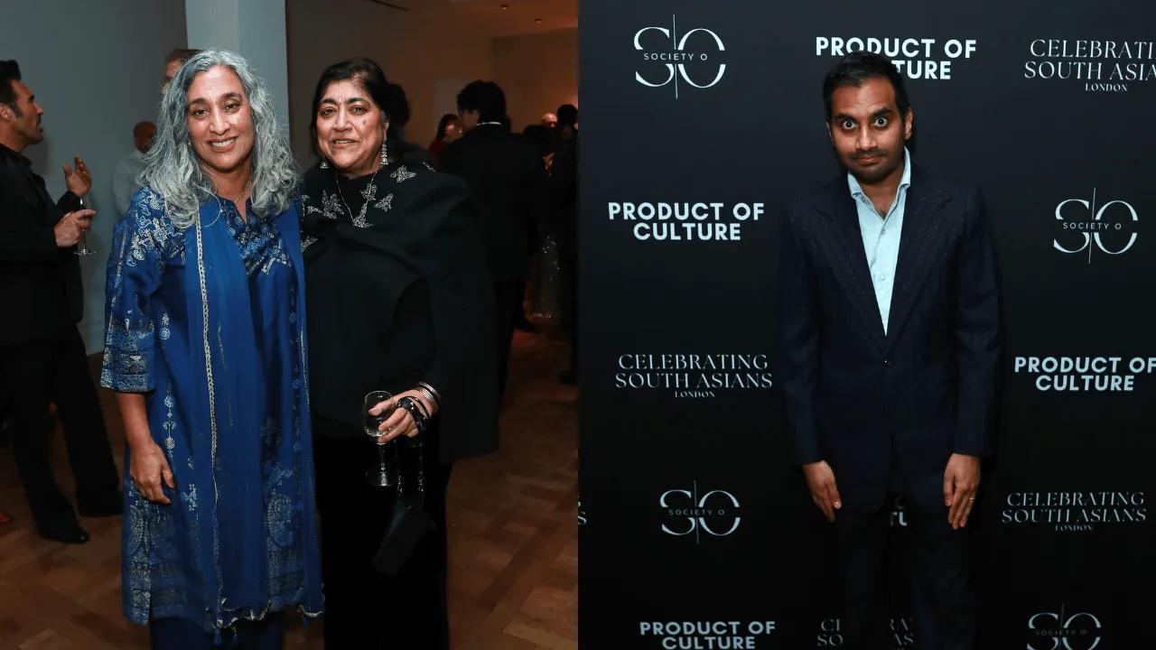 Geeta Gandbhir and Gurinder Chaddha; Aziz Ansari 