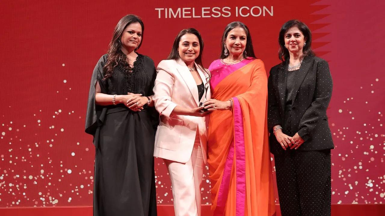 Rani Mukerji at THR India's Women in Entertainment 2026 event