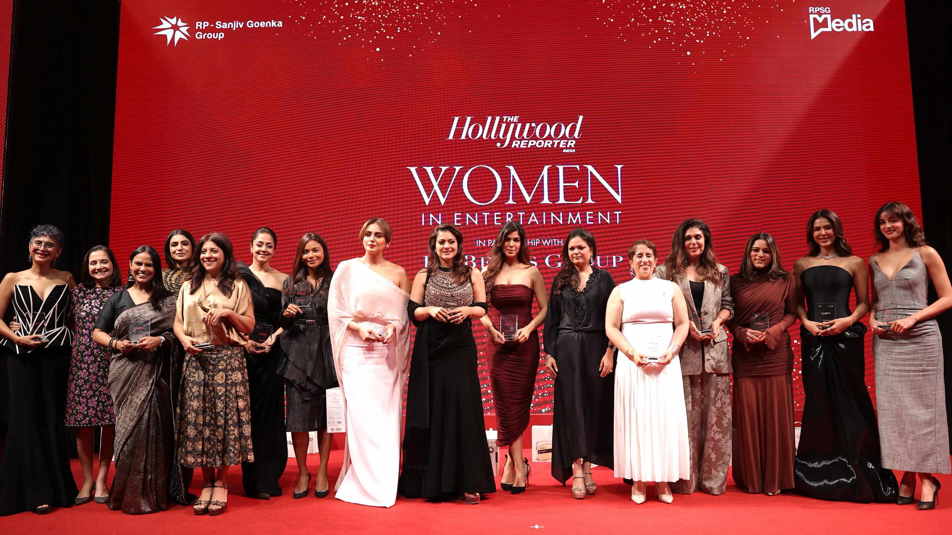 The honourees of the 2026 Women in Entertainment Power List, with Anupama Chopra and Avarna Jain