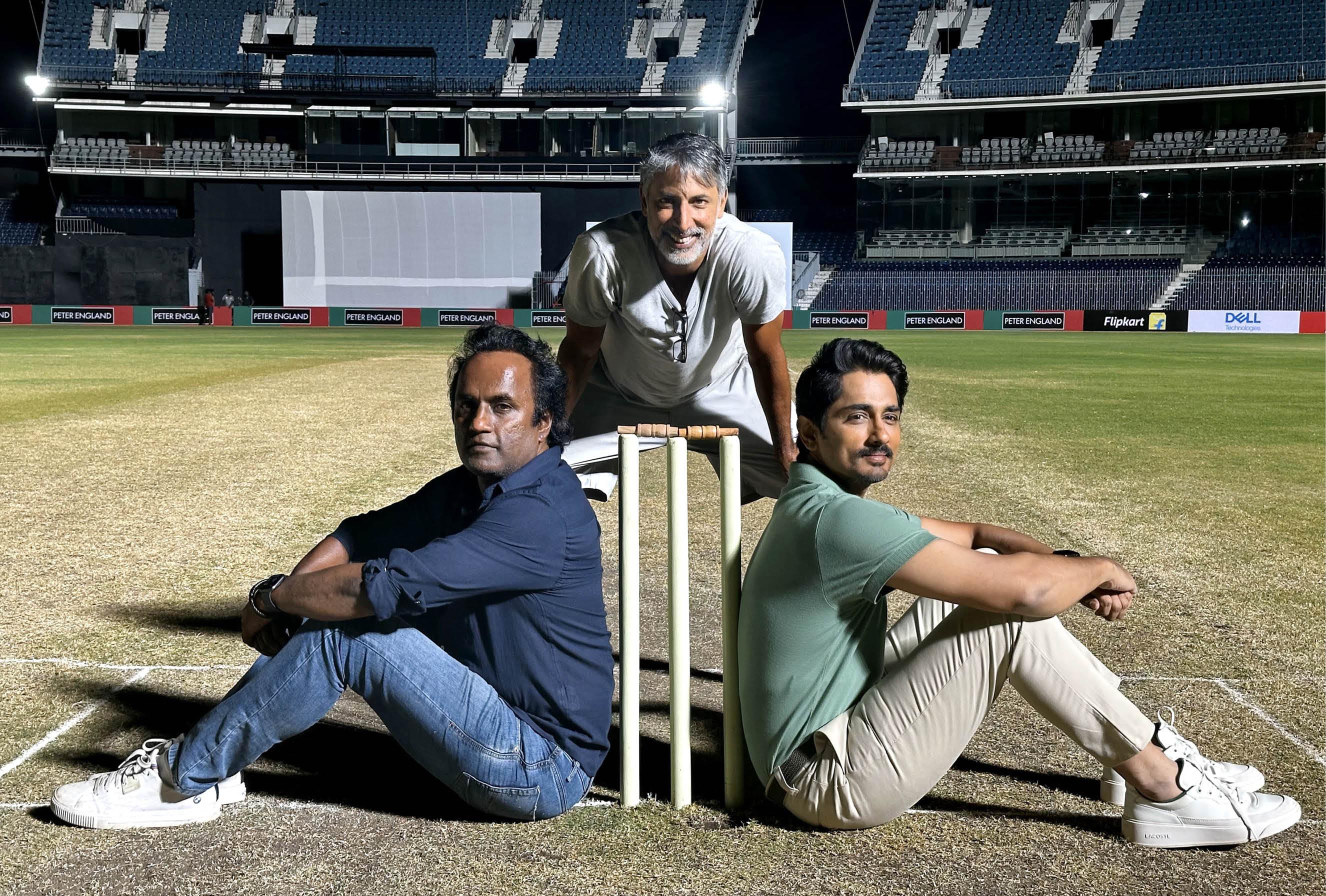 Viraj Singh while filming 'Test'