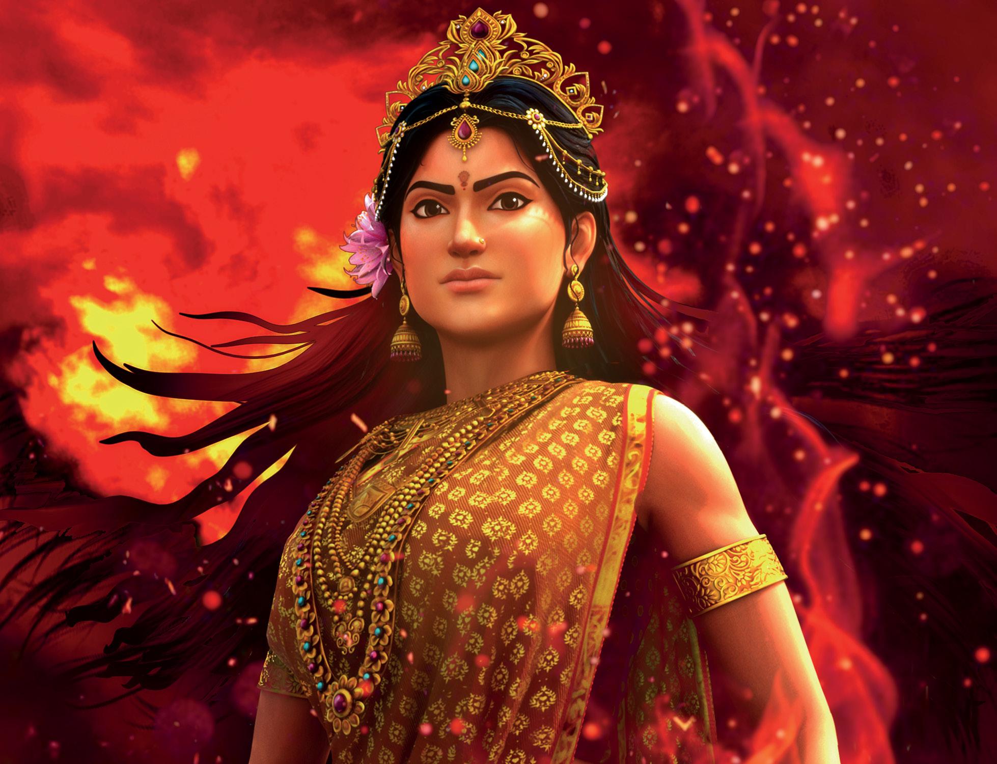 A still from 'Kurukshetra'.