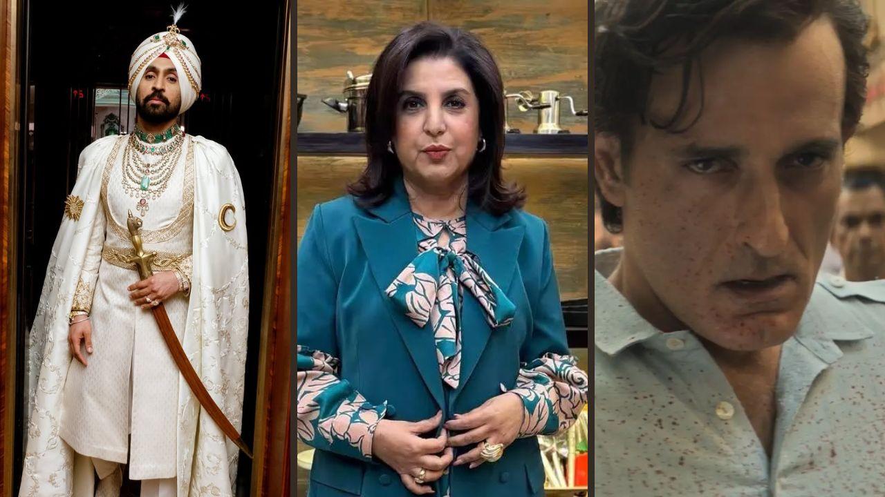 Diljit Dosanjh, Farah Khan, Akshaye Khanna