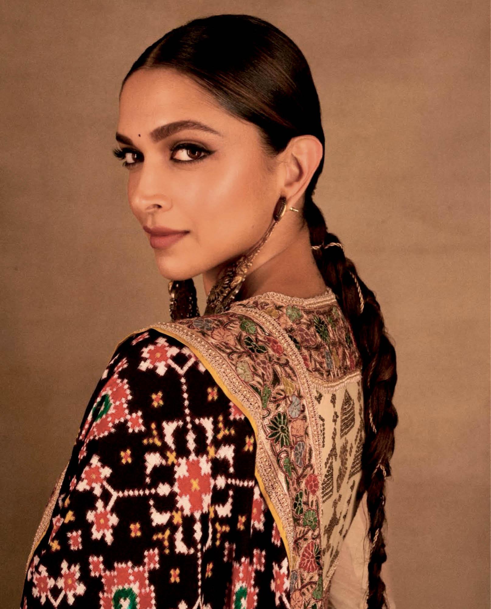 Deepika Padukone in an Anamika Khanna ensemble.