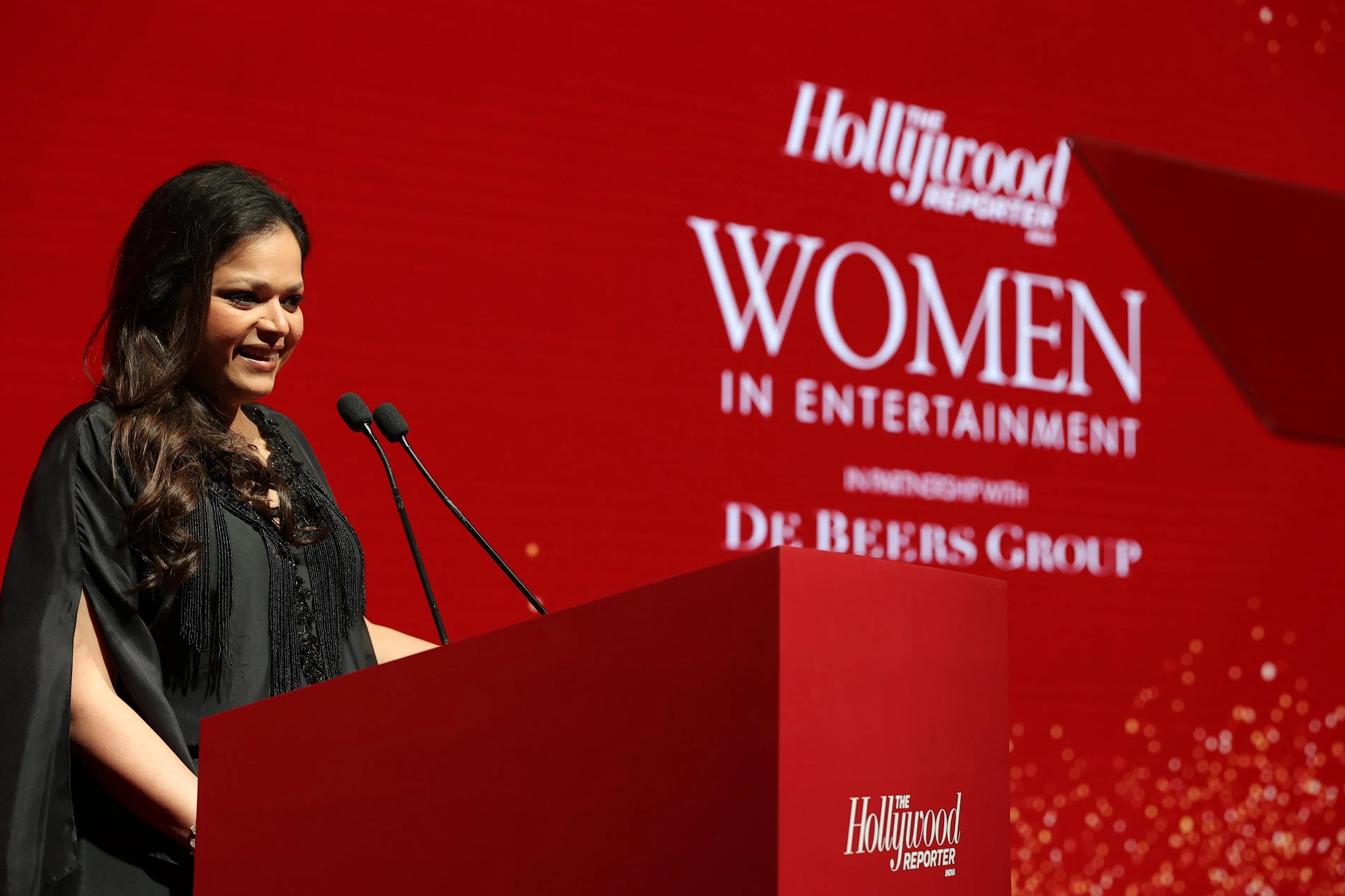 Avarna Jain, Chairperson, RPSG Lifestyle Media, delivers the opening address