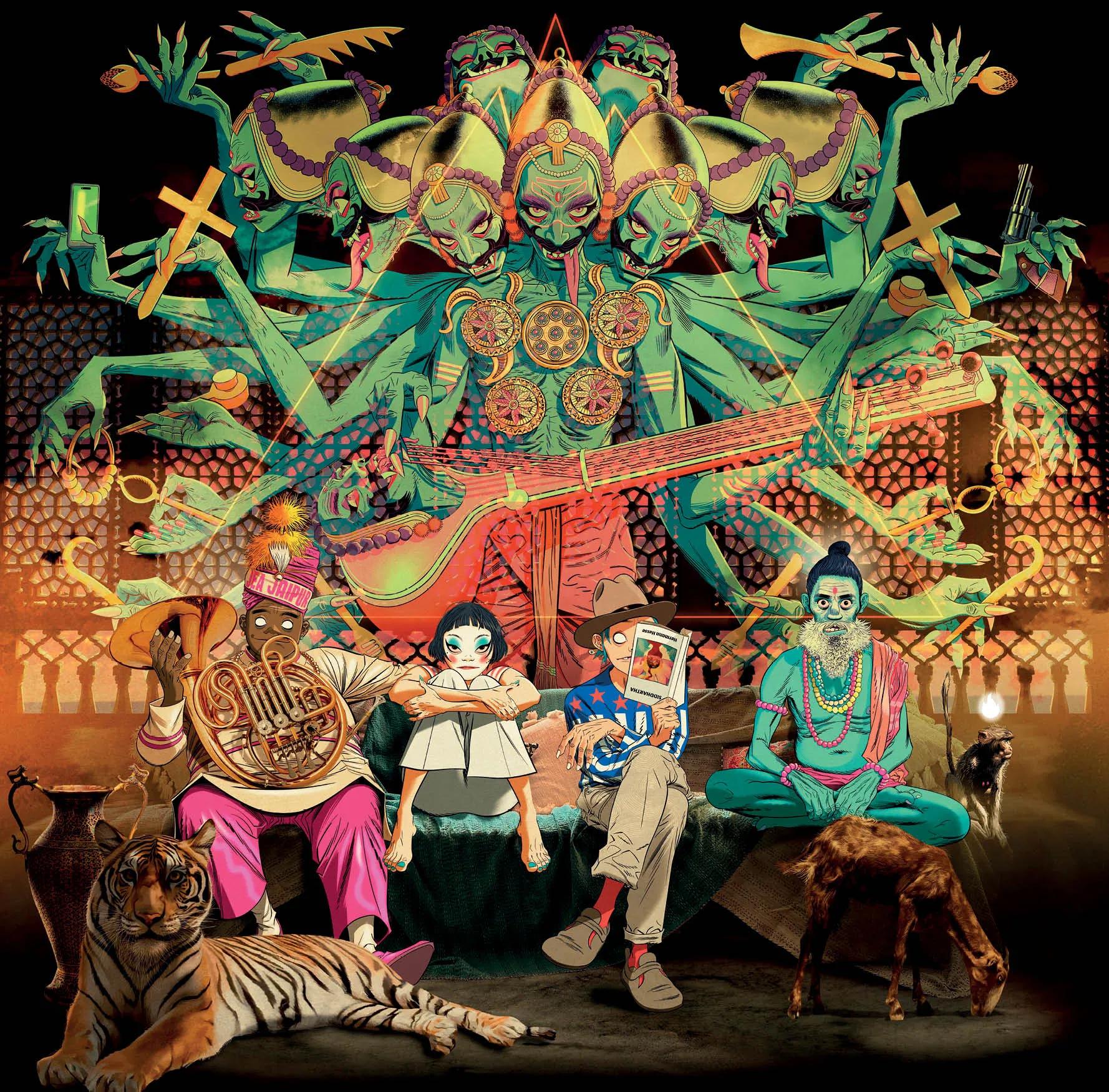 Gorillaz’s new album titled “The Mountain”. 