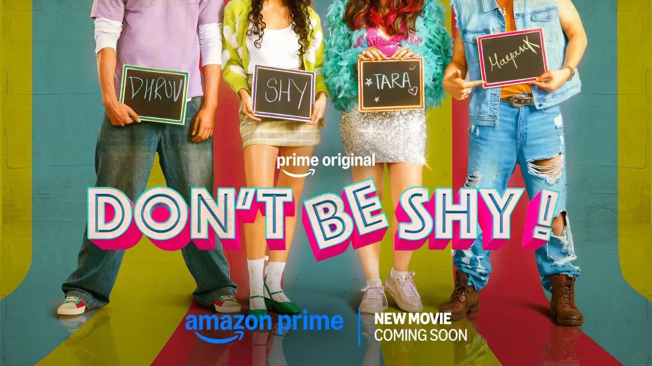 A poster of 'Don't Be Shy'