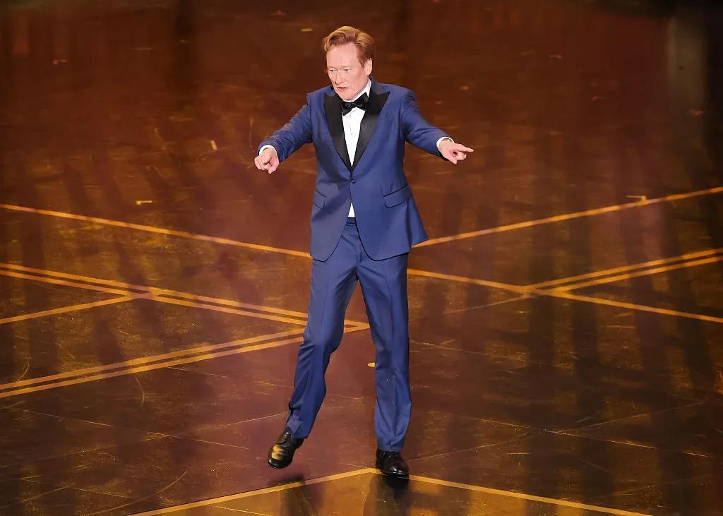 Conan O'Brien at the 98th Annual Oscars held at Dolby Theatre on March 15, 2026 in Hollywood, California