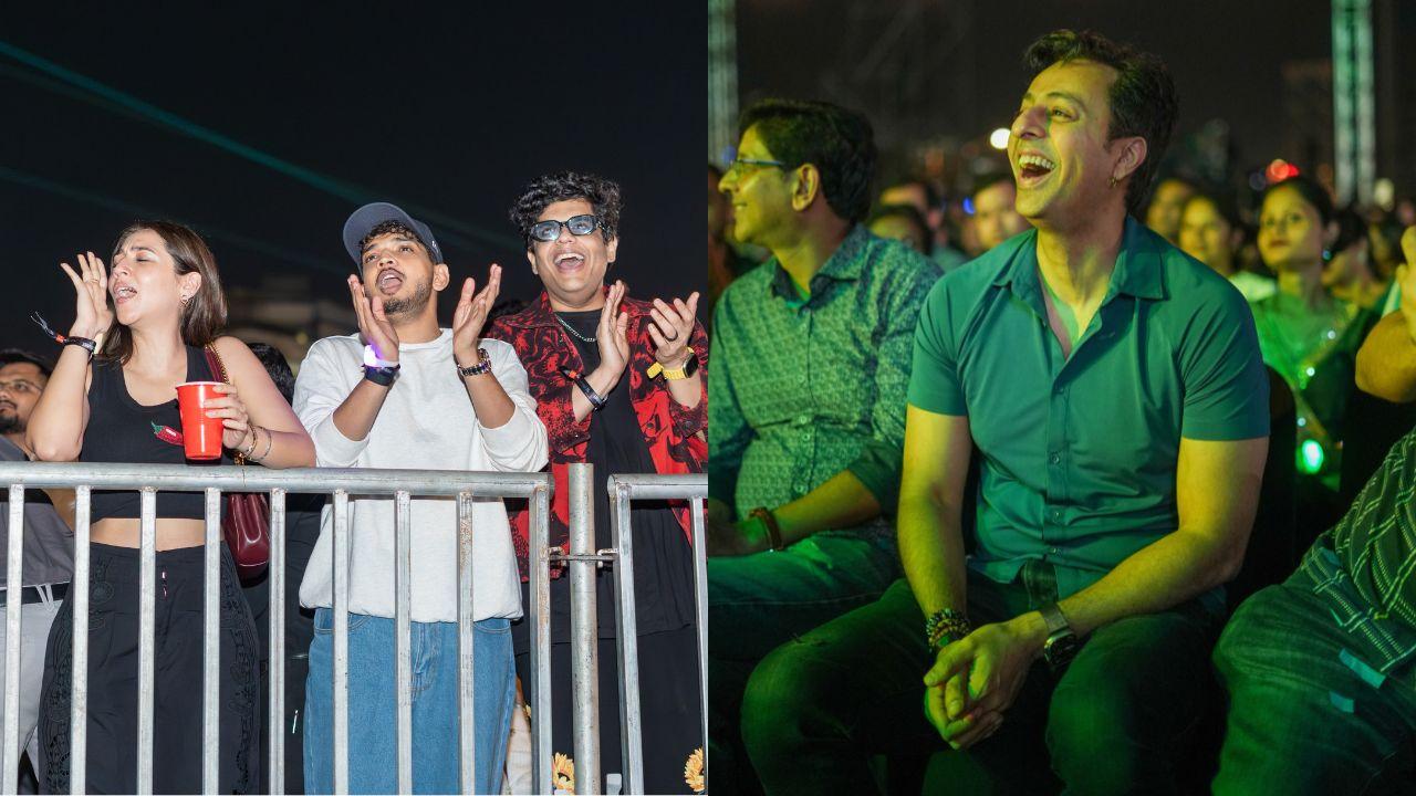 Popular faces in the audience