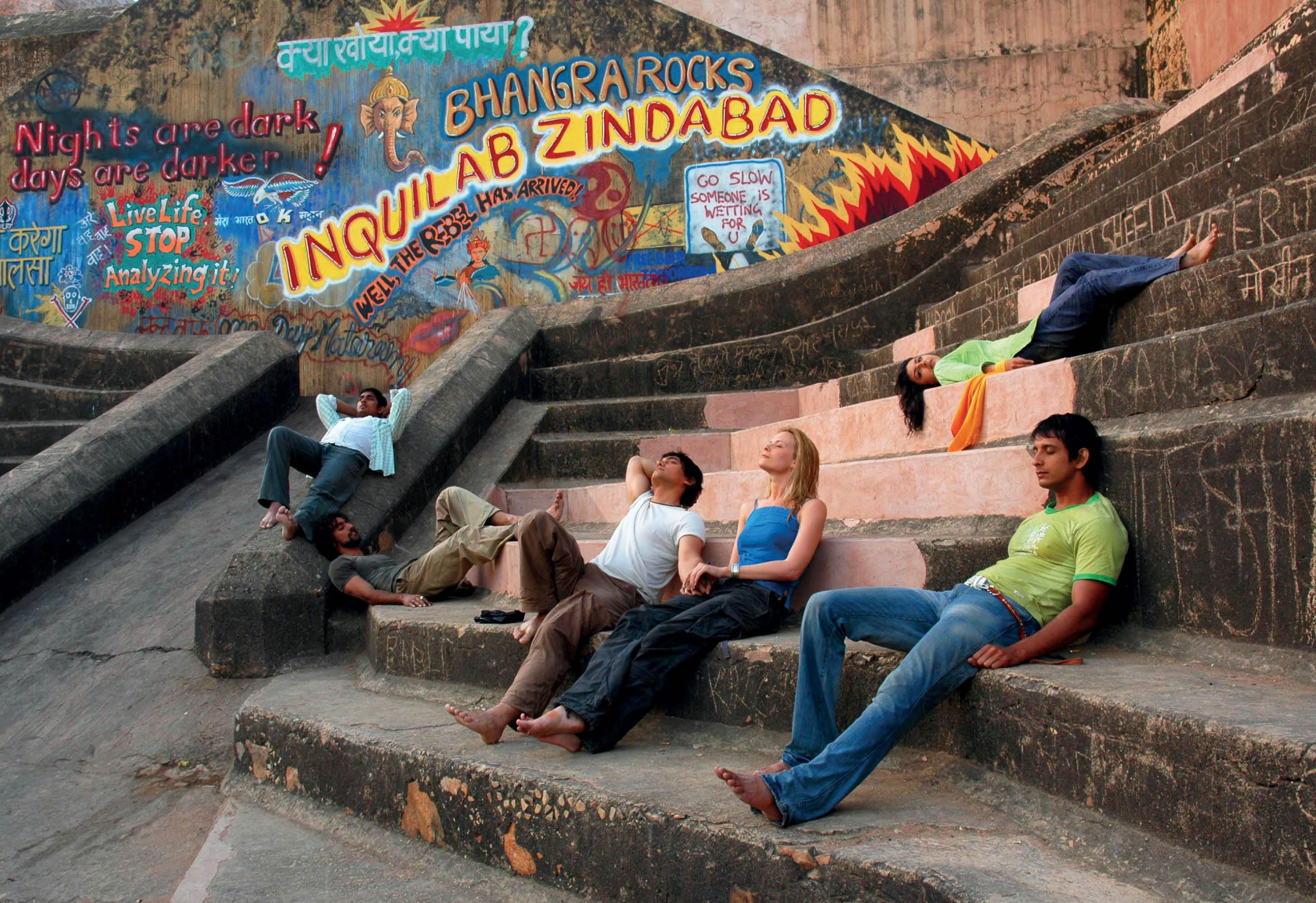 A still from 'Rang De Basanti' (2006).