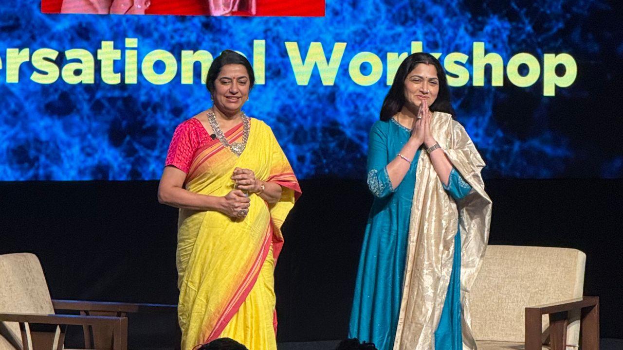 Khushboo Sundar and Suhasini Maniratnam (1)