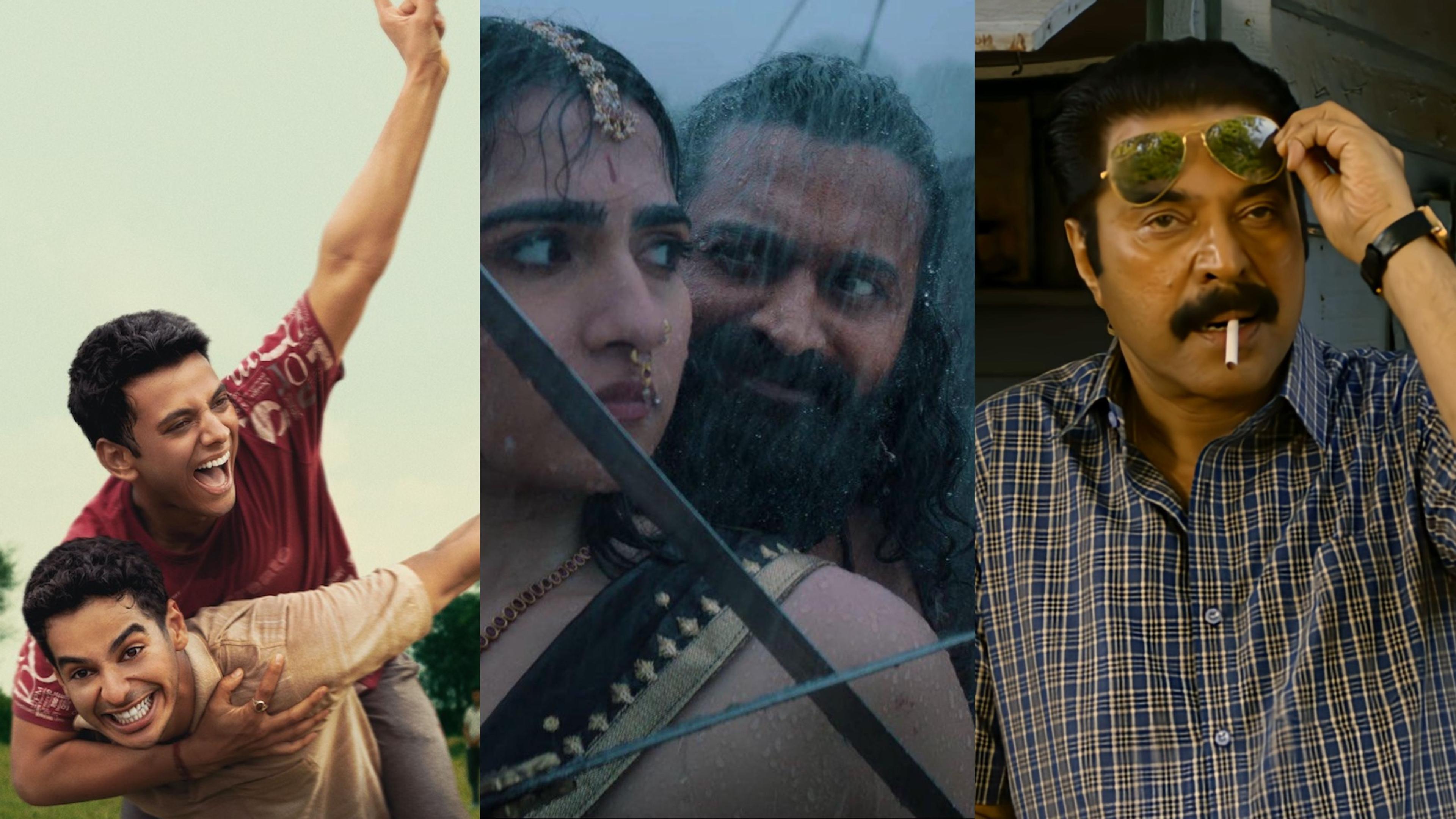 Stills from 'Homebound', 'Kantara: Chapter 1' and 'Kalamkaval'