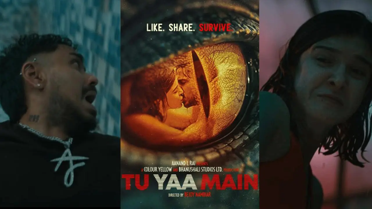 Adarsh Gourav and Shanaya Kapoor in a still from the film