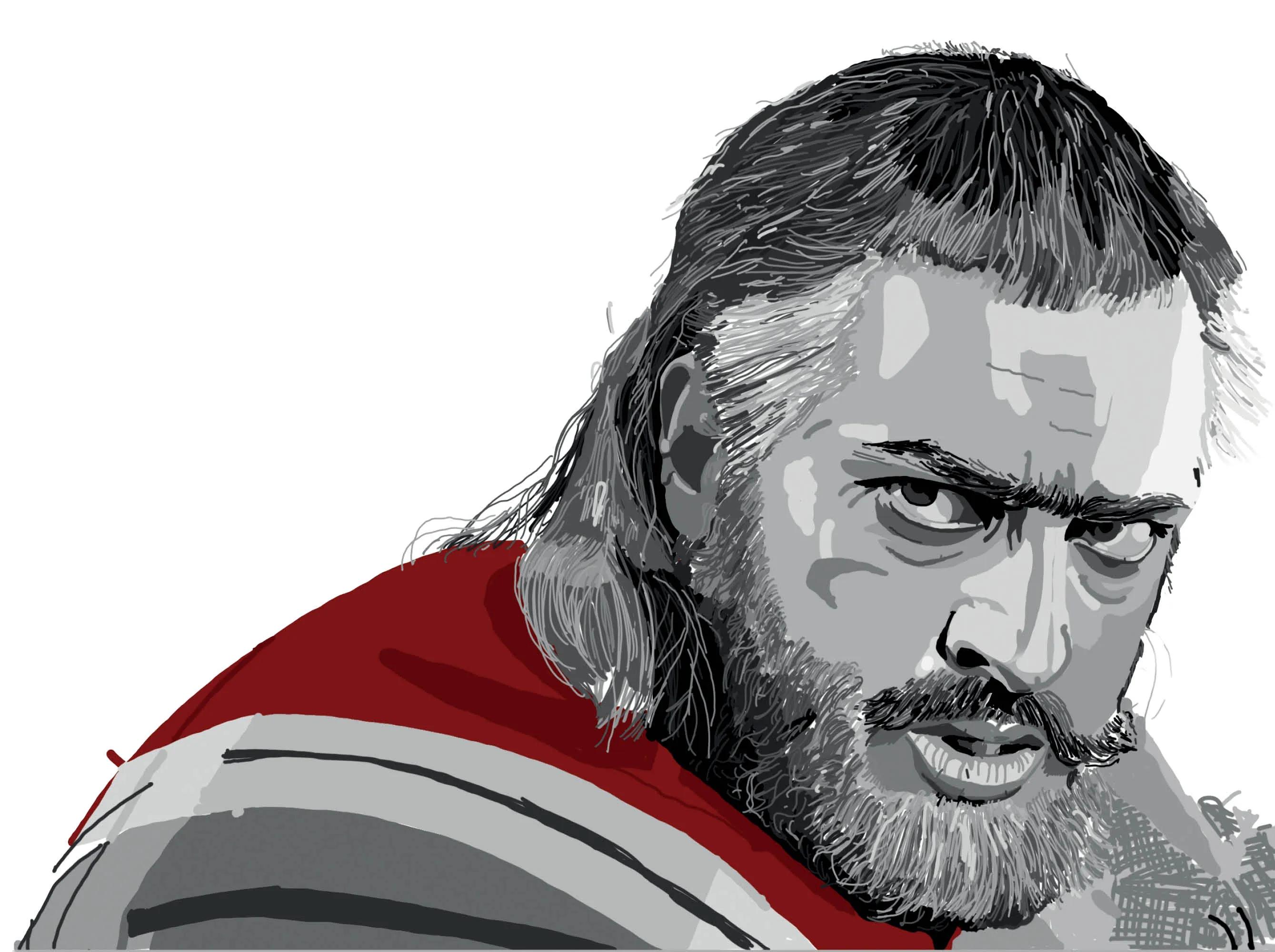 In 'Ram Lakhan', Gulshan Grover’s character Kesariya Vilayati has a mullet, sports frumpy coats of varying greyness and has a shawl flung over his shoulder.