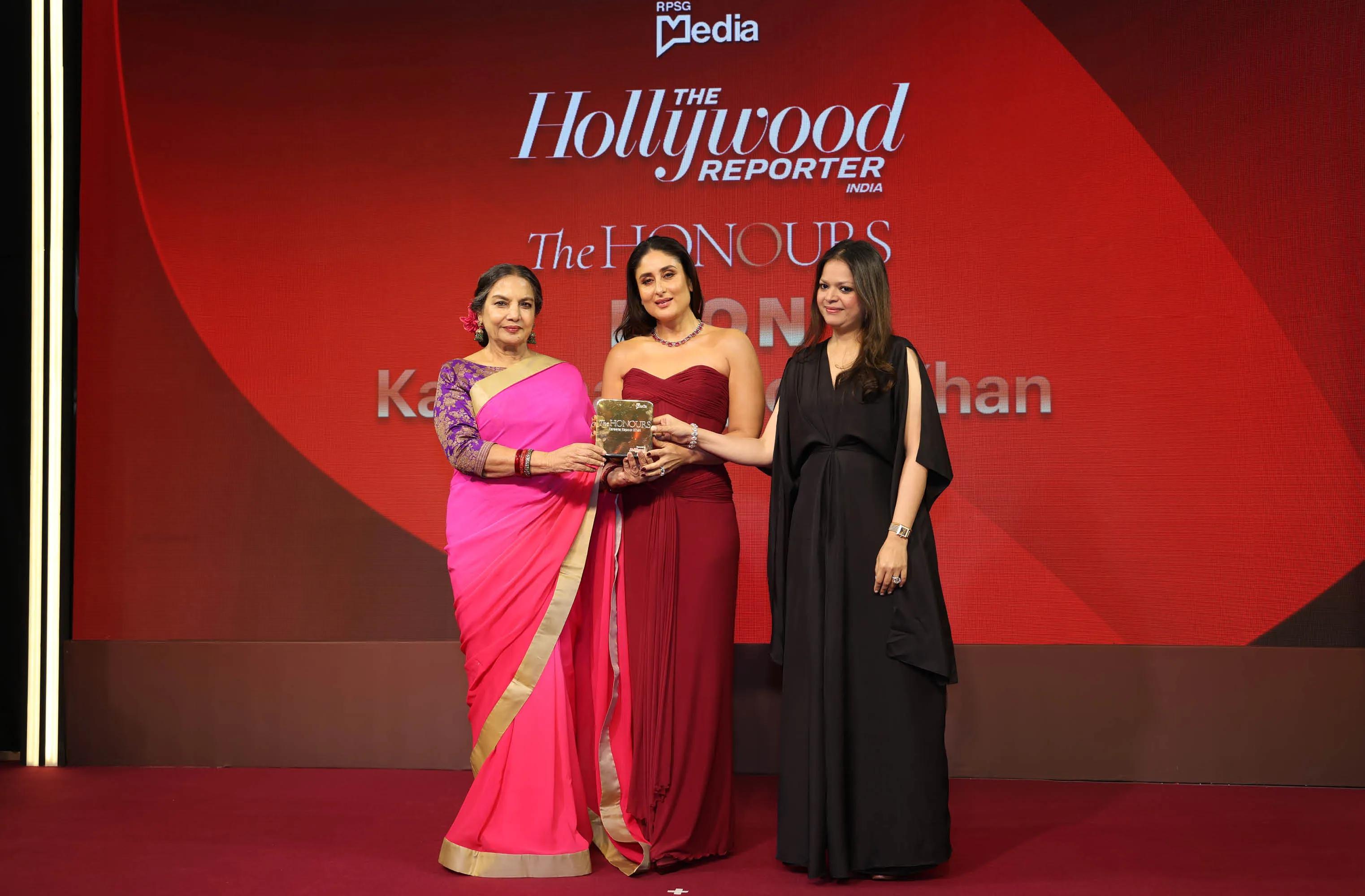 Shabana Azmi, Kareena Kapoor Khan and Avarna Jain