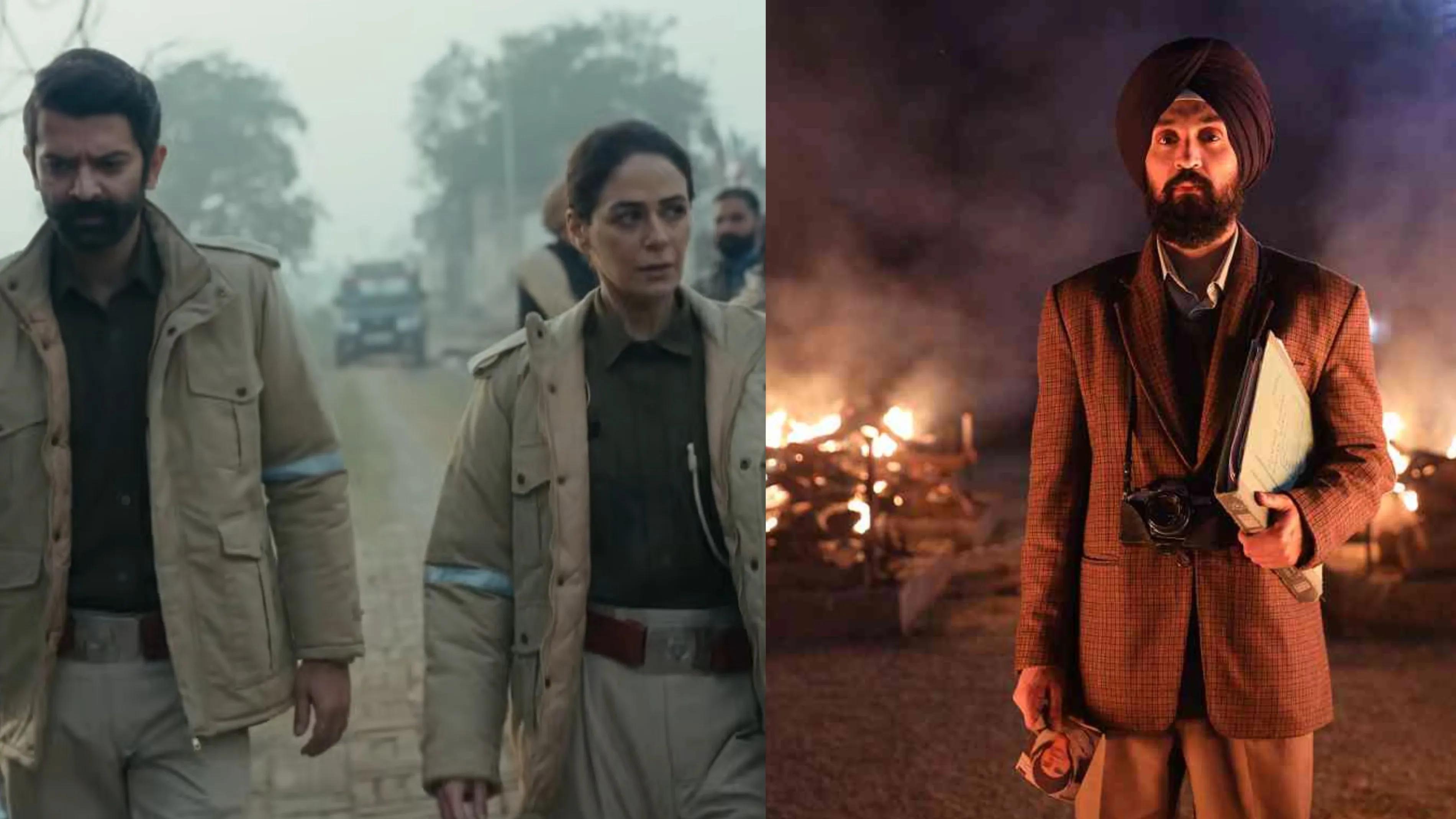 Stills from 'Kohrra' and 'Punjab 95'