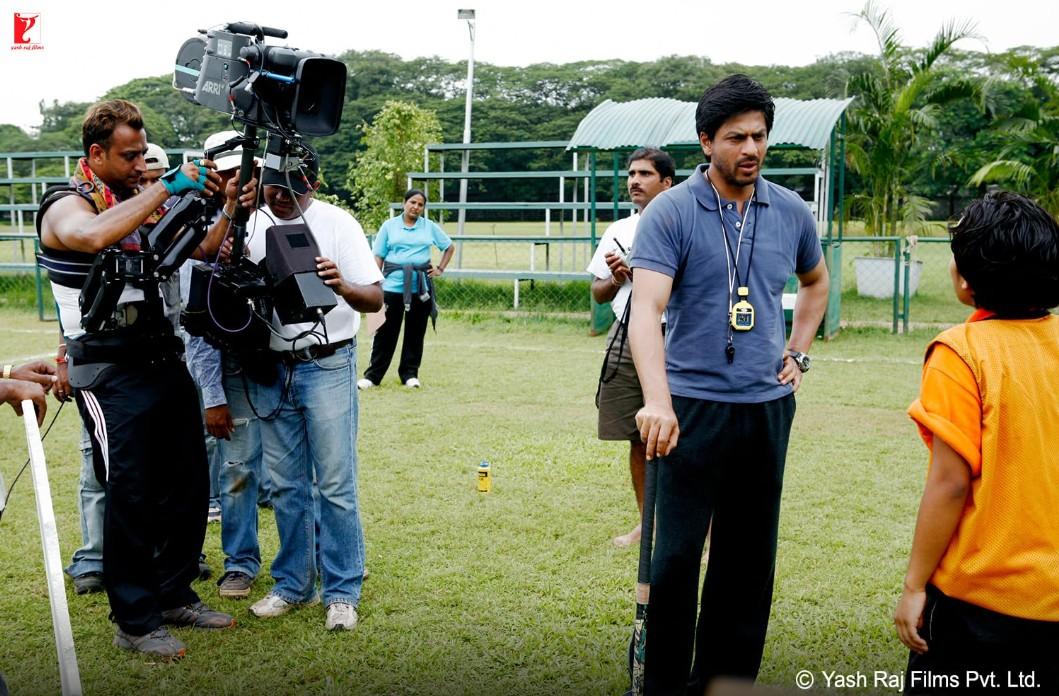 On the sets of 'Chak De India'