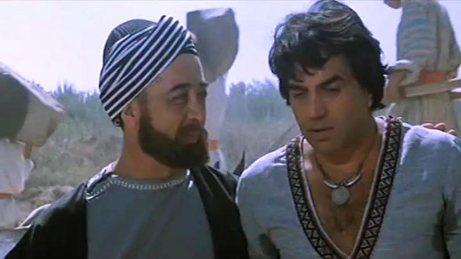 Dharmendra in 'Adventures of Ali-Baba and the Forty Thieves' (1980)