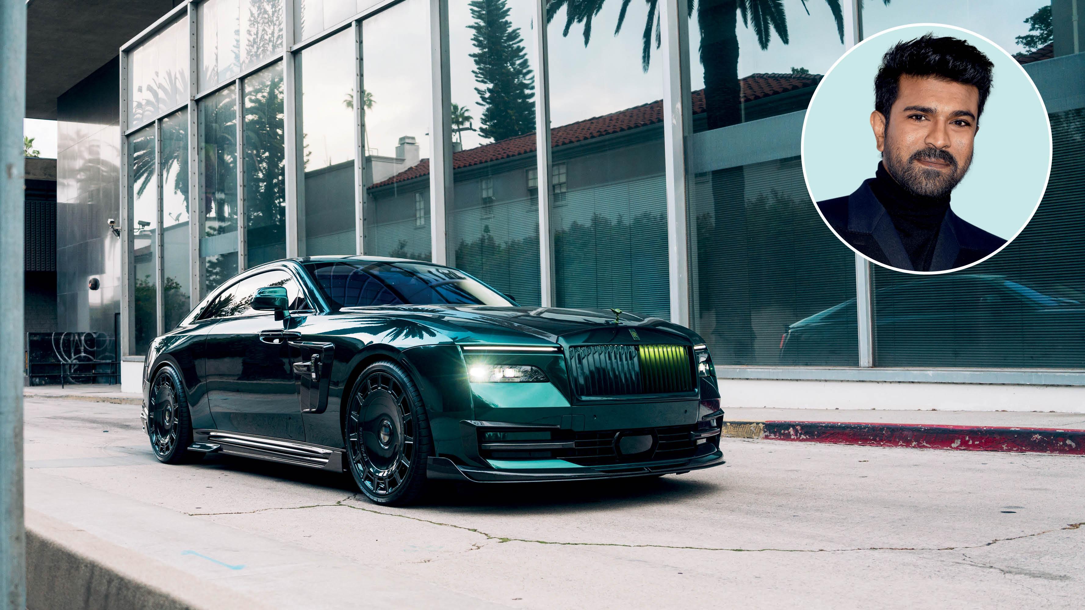 Ram Charan's Rolls-Royce Spectre.