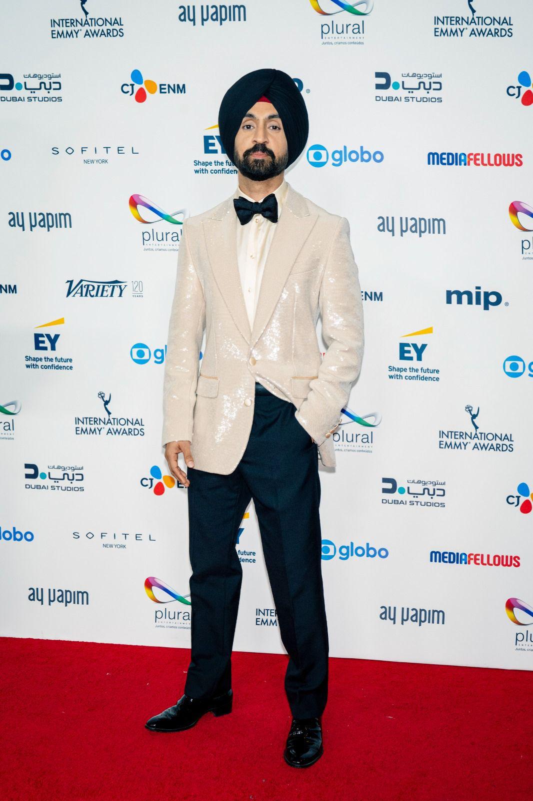 Diljit Dosanjh at the International Emmy Awards 2025