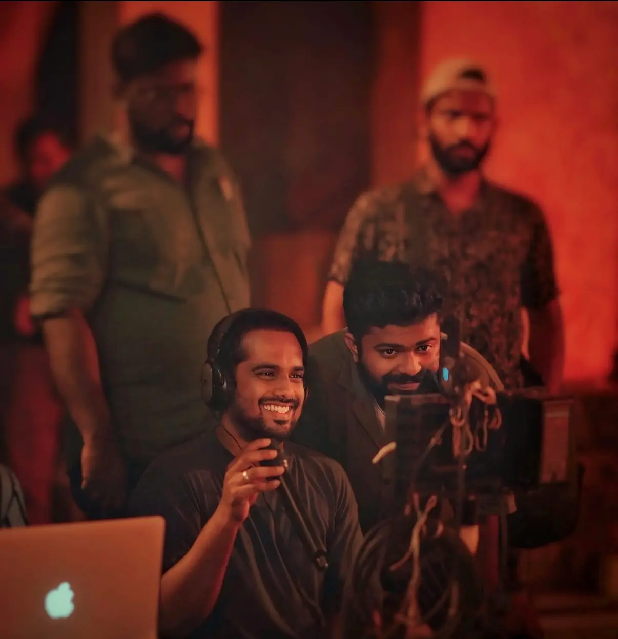 A BTS Image of Bahul Ramesh