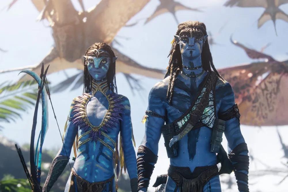 A still from 'Avatar: Fire and Ash'