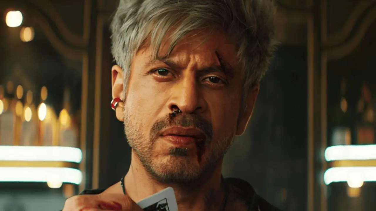 Shah Rukh Khan in a still from 'King'