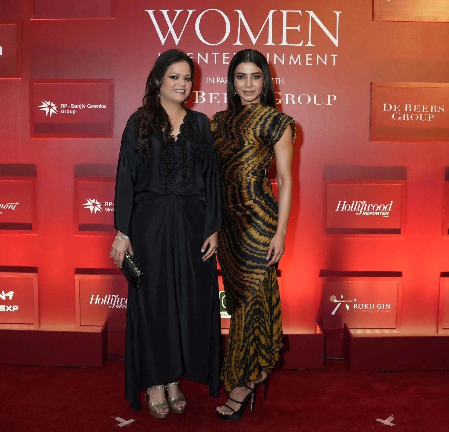 Avarna Jain with Samantha Ruth Prabhu